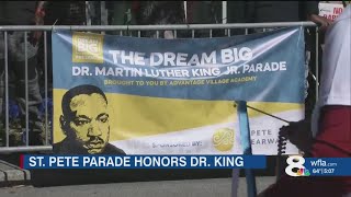 Thousands gather together for Dream Big MLK Parade in St Petersburg [upl. by Olleina]