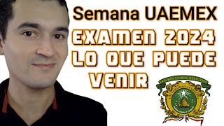 Examen de admisión UAEMex 2024  ¿Qué puede venir  Profe Cristian [upl. by Seuqirdor]