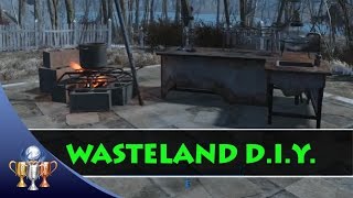 Fallouts 4  Wasteland DIY Trophy amp Achievement Craft 100 Items [upl. by Yanehc]