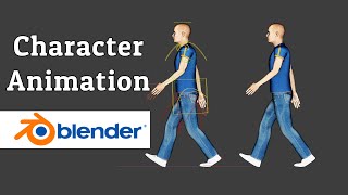 Character Animation  Blender 32 Beginner Tutorial [upl. by Reckford175]