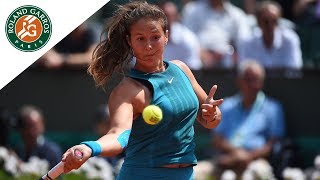 Daria Kasatkina vs Caroline Wozniacki  Round 4 Highlights I RolandGarros 2018 [upl. by Atilam603]