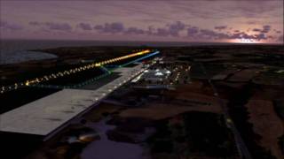 Flight Simulator FSX quotA tribute Grantley Adams Internationalquot [upl. by Mayyahk]