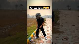 Yeh Kya huya 😲😂🤣 r15v3motovlog motovlog shortvideo funny rider shortsfeed [upl. by Leduar]