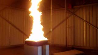 DSPA 81 extinguishing test class B fire by Effectis [upl. by Pimbley]