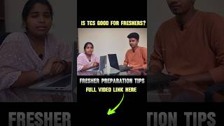 Is TCS good for freshers  Interview Tip for freshers tcs shorts tamilshorts jobs salary [upl. by Aicert]