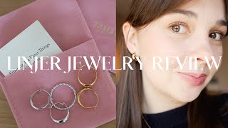 Linjer Jewelry Review  Sustainable Gold amp Silver Everyday Jewelry AD [upl. by Winnie269]