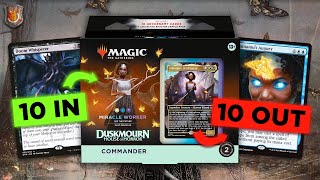 “Miracle Worker” Precon Upgrade  Duskmourn  The Command Zone 633  MTG EDH Magic Gathering [upl. by Let]