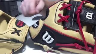 1Minute Glove Review Wilson 1786 vs Wilson DP15 [upl. by Pacificas]