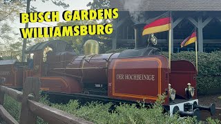 Busch Gardens Williamsburg Railway Full Ride [upl. by Von375]