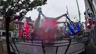 Hurrycane off ride Kermis Roermond 2024 nl [upl. by Ihsar912]