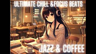 Lofi Ultimate Chill amp Focus Beats with Piano Jazz with Cute Anime Girl Art for Study Work Relax [upl. by Asquith]