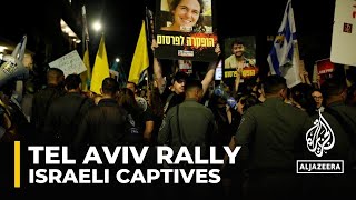 Mass demonstrations set to continue in Israel against Netanyahu AJE correspondent [upl. by Avah987]