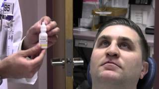 Ophthalmic Skills Video  Measuring Intraocular Pressure and Instilling Eye Drops [upl. by Vasyuta]