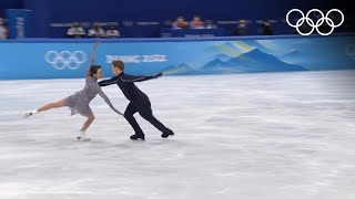 Figure Skating Beijing 2022  Team ice dance free highlights [upl. by Ainitsirhc]