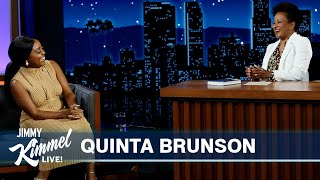 Quinta Brunson On Becoming a Meme Her Parents Reaction amp LGBTQ Representation [upl. by Lowry]