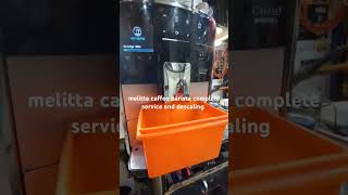 Melitta caffeo barista replace grinder coffee  italiancoffee complete service and descaling [upl. by Sokin]