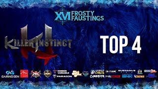 Killer Instinct Top 4  Frosty Faustings XVI 16 2024 [upl. by Nylknarf]