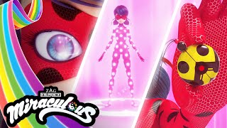 🐞 NOWE MOCE I MAGICZNE AMULETY – Kompilacja💥  Sezon 4  MiraculousPolish  Biedronka i Czarny Kot [upl. by Ume145]