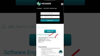 Hexagon is hiring for Software Engineer Freshers jobs Daily Job Updates Software Engineer Jobs Btech [upl. by Rashida]