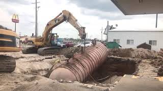 Underground fuel tank removal [upl. by Nicolas]