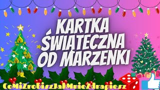 Kartka świąteczna od widzki Marzenki 💖🤗❤️🎀😘🤩💝💞 zdrapki zdrapkilotto lotto yt youtube [upl. by Hausmann]