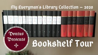 My Everymans Library Collection ✣ Feb 2020 – Bookshelf Tour [upl. by Theone]