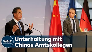 AUSSENMINISTER HEIKO MAAS „Wir haben auch über Menschenrechtsfragen gesprochen“ [upl. by Utley164]