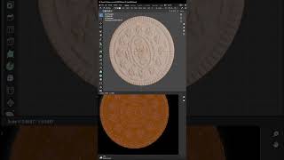 EASY Oreo Cookie made In blender 🤯  Beginner friendly blender3d shorts [upl. by Gamages507]