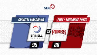 Spinelli Massagno vs Pully Lausanne Foxes  Game Highlights [upl. by Acisseg]