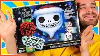 Pesadilla antes de Navidad UNBOXING Calendario de Adviento en Pe Toys [upl. by Enyawed402]