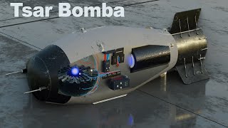 How Tsar bomba works Worlds biggest nuclear bomb ever detonated  learn from the base [upl. by Chandler]