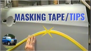 Automotive Masking Tape Tips and Techniques [upl. by Tyne]