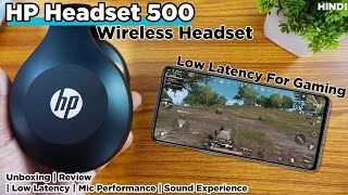 HP Bluetooth Headset 500 Unboxing  Review  Function  Mic performance [upl. by Hart715]