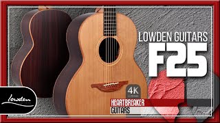 Lowden Guitars  F25 Red Cedar  East Indian Rosewood  4K Video [upl. by Pennington]