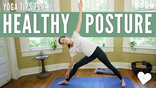 Yoga For Healthy Posture  Yoga Tips [upl. by Adnuhsar70]