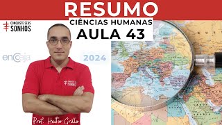 AULA 43  CIÃŠNCIAS HUMANAS  RESUMO  ENCCEJA 2024  ENSINO MÃ‰DIO E FUNDAMENTAL [upl. by Kolva]