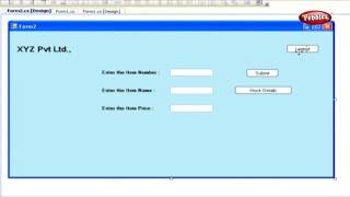 Learn C Sharp C Net Framework  Creating a Windows Application with Database Transaction [upl. by Cordell481]