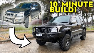 BUILDING A LANDCRUISER PRADO IN UNDER 10 MINUTES [upl. by Anazus]