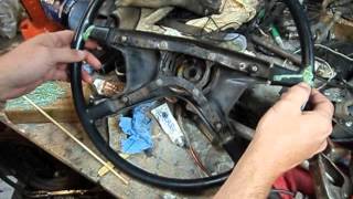 VW Karmann Ghia  Steering Wheel Repair  Part 2 [upl. by Brandice]