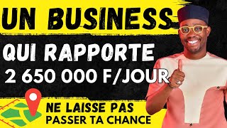 Un Business Extrêmement Rentable à Lancer en Afrique  80 000 000 FCFA par Mois [upl. by Goodwin]