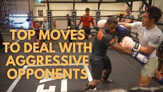 My TOP 9 Moves to Deal w AGGRESSIVE Opponents [upl. by Alecram]