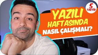 9Sınıflar Yazılı Haftasında Nasıl Çalışmalı❓ 5 TAKTİK 🖐🏻 [upl. by Assedo]