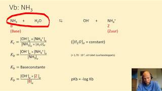 Baseconstante Kb en ionisatiegraad [upl. by Karlene]