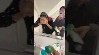 Unlimited face wash prank🫧 comedy youtubeshorts trending funny love viralvideo [upl. by Ashjian]