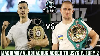 ISRAIL MADRIMOV VS SERHII BOHACHUK ASSIGNED COMAIN EVENT COULD STEAL THE SHOW WHOS THE FAVORITE [upl. by Sherourd409]