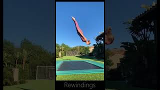 🌟 Trampoline Tricks Bouncing into Fun 🎉 [upl. by Persis]