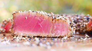 Tuna Steak Recipe  Best Way to Grill [upl. by Bolme]