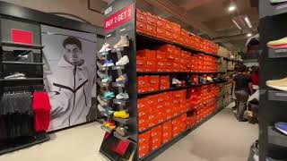 NIKE FACTORY OUTLET STORE BUY 2 GET 2 SALE AT PASEO LAGUNA [upl. by Ytsur]