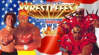 SWS vs WWF WrestleFest Watchalong March 30 1991  OSW Review 98 [upl. by Isiahi45]