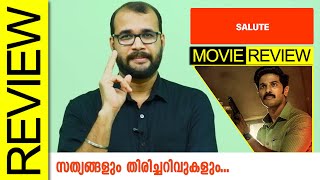 Salute Malayalam Movie Review By Sudhish Payyanur monsoonmedia [upl. by Nohj]